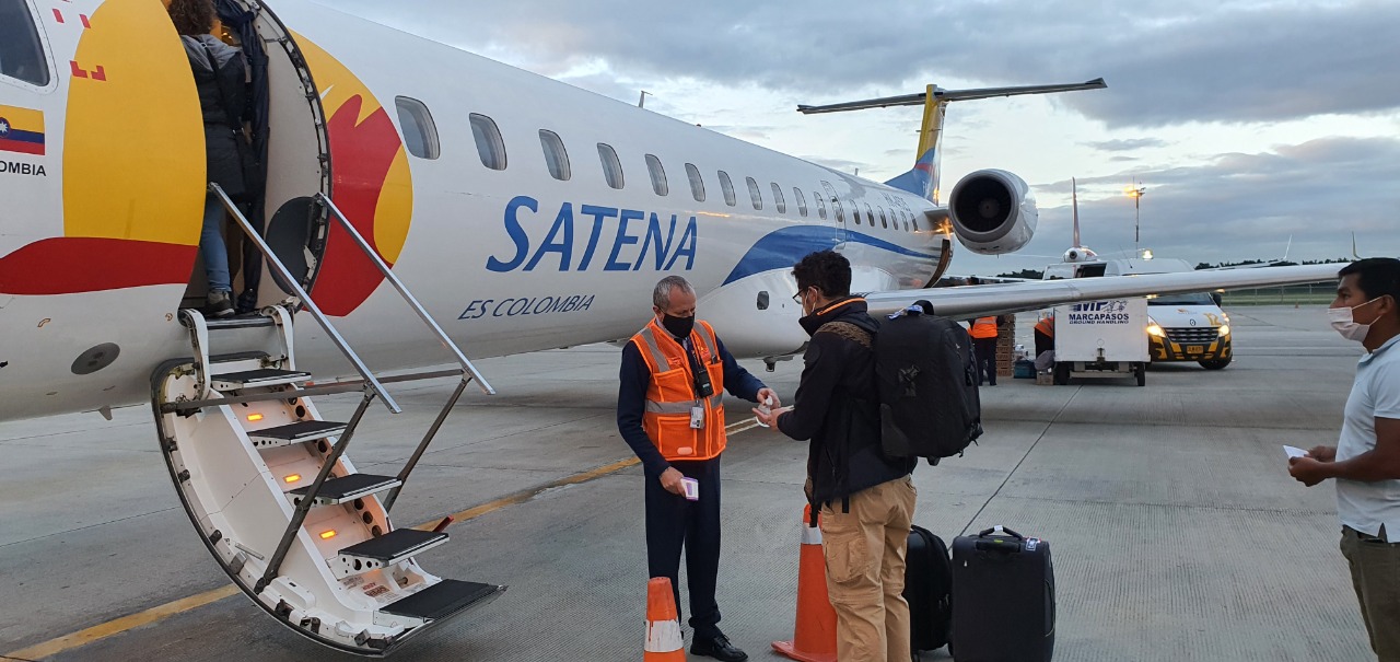 Satena inició los vuelos con la ruta Bogotá - La Macarena
