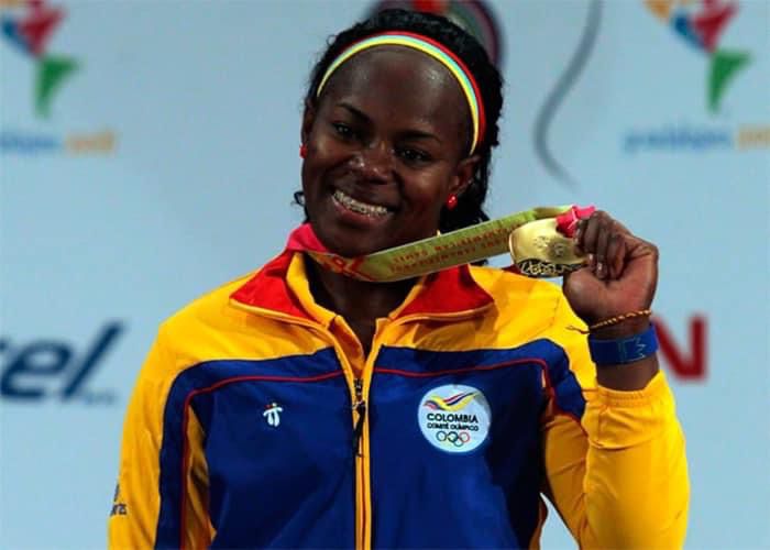 El Comité Olímpico Colombiano recibió la medalla de bronce de Ubaldina Valoyes