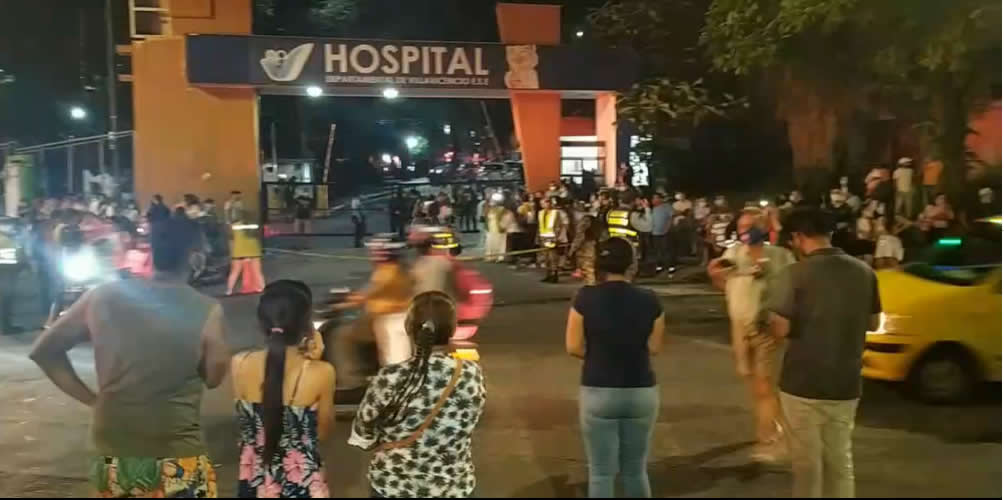 Declaran Alerta Roja tras grave incendio en el Hospital Departamental de Villavicencio