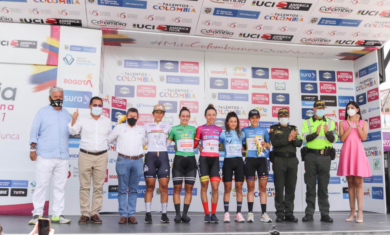 La pedalista venezolana Lilibeth Chacón ganó la Etapa 3 de la Vuelta a Colombia Femenina 2021
